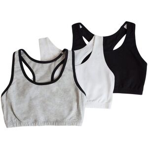 3 Sports Bras; 38